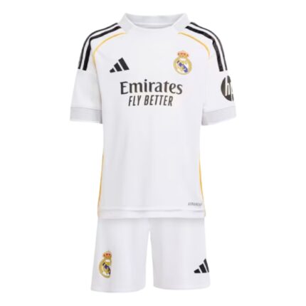 25/26 Kids Real Madrid Home Kit